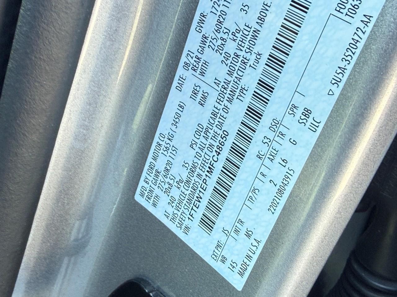 Ford F-150 Vehicle Full-screen Gallery Image 21