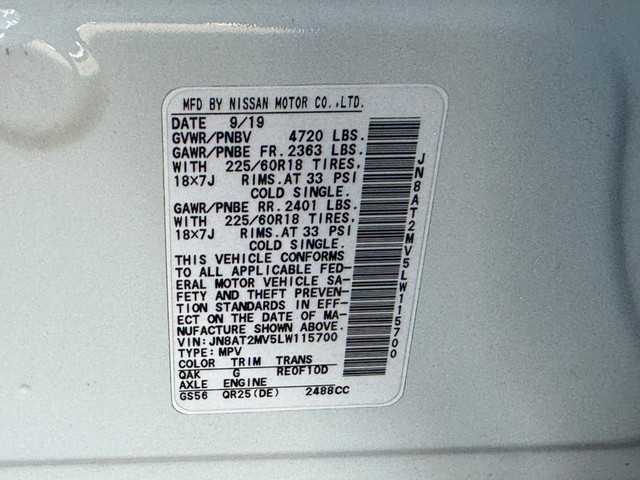 2020 Nissan Rogue SV - Photo 26