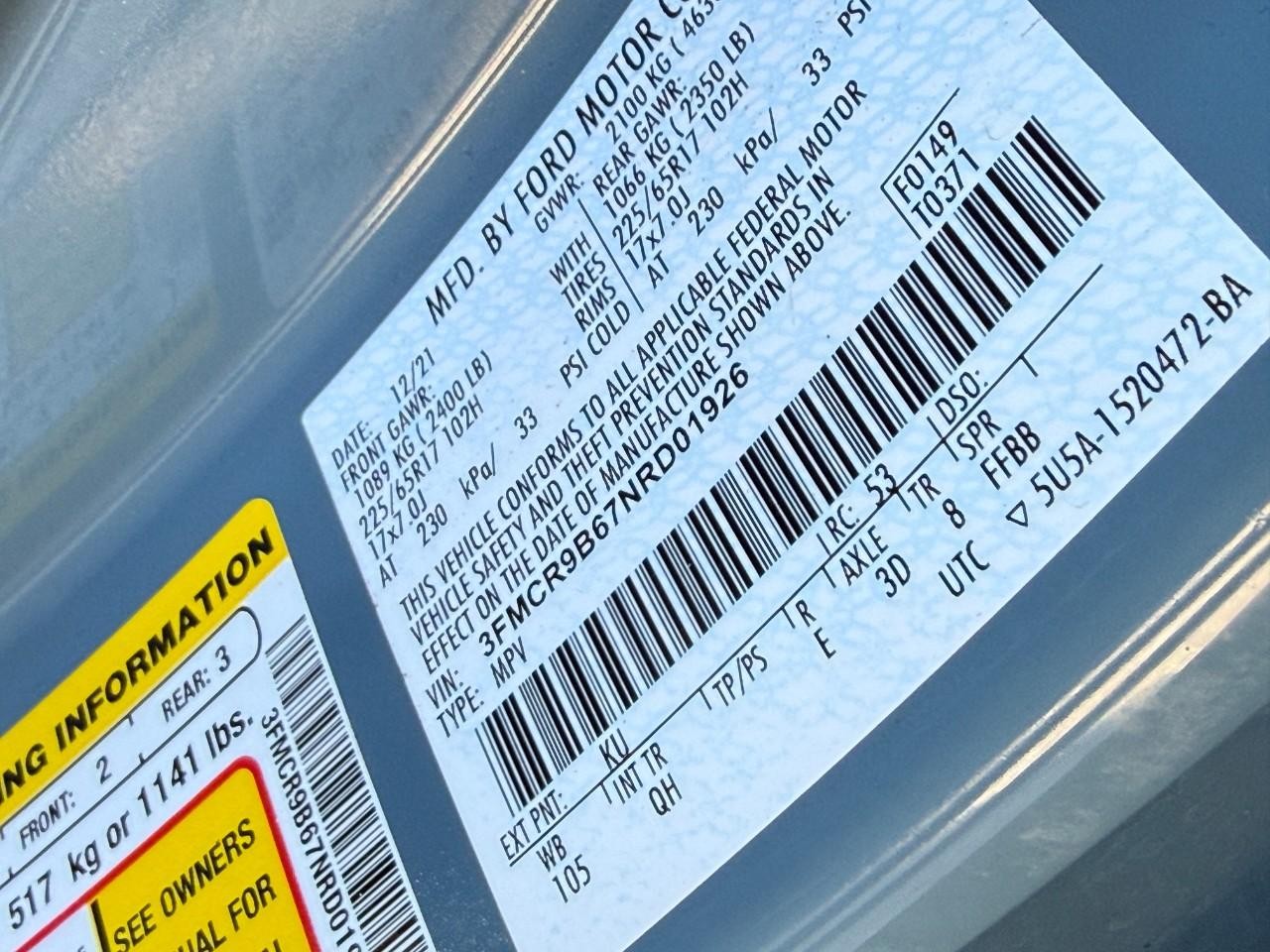 Ford Bronco Sport Vehicle Full-screen Gallery Image 25