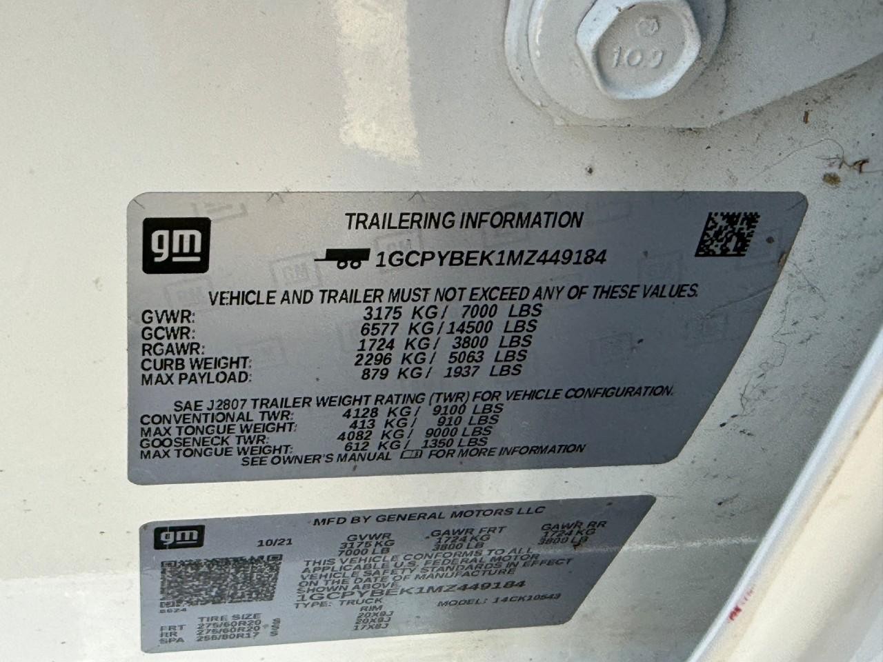 Chevrolet Silverado 1500 Vehicle Full-screen Gallery Image 18