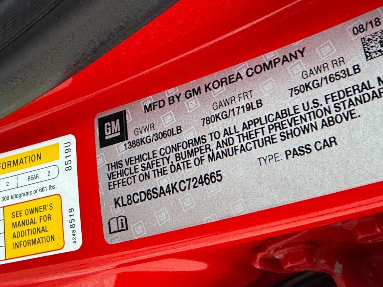 Chevrolet Spark Vehicle Full-screen Gallery Image 21