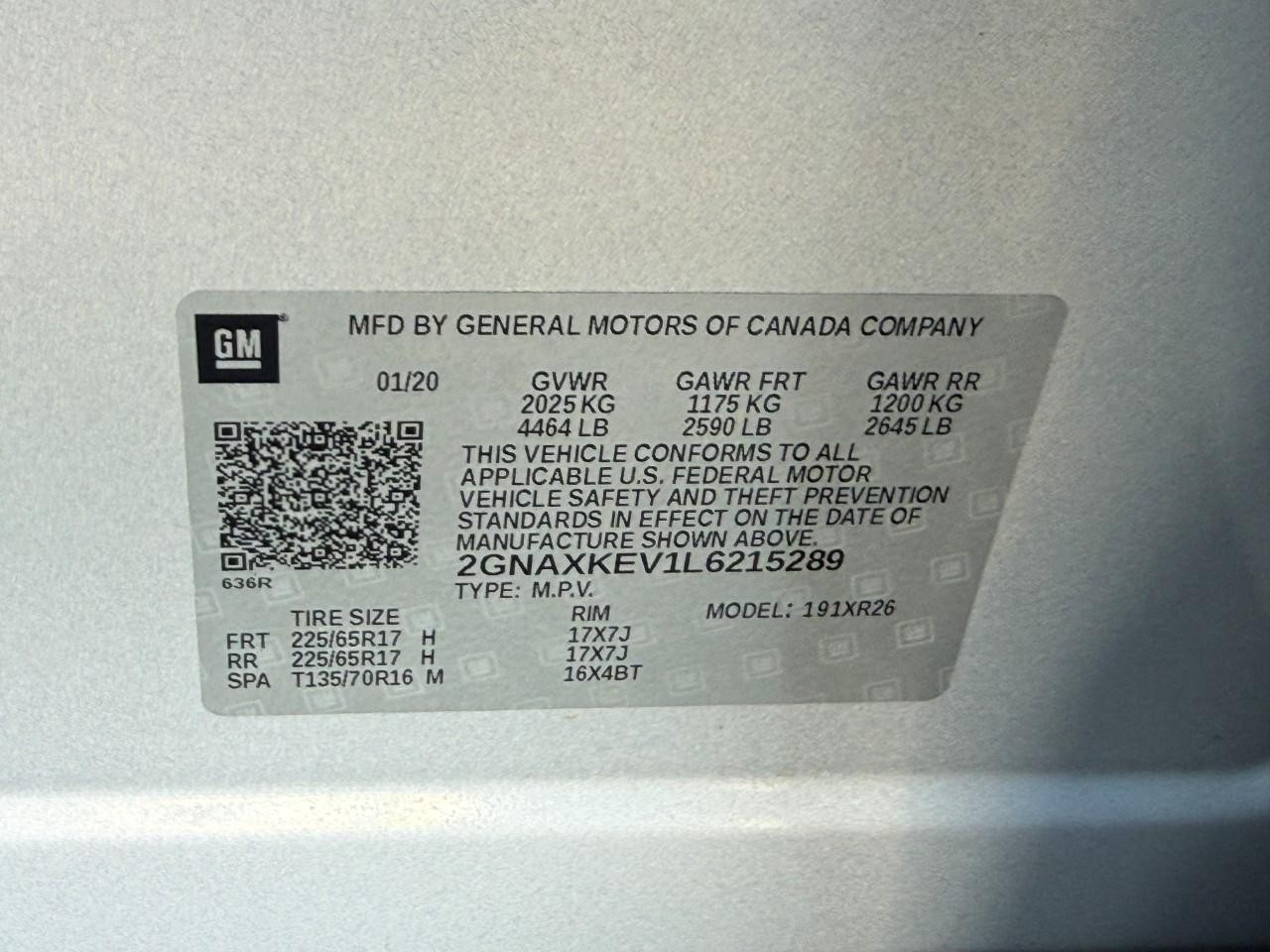 Chevrolet Equinox Vehicle Full-screen Gallery Image 24