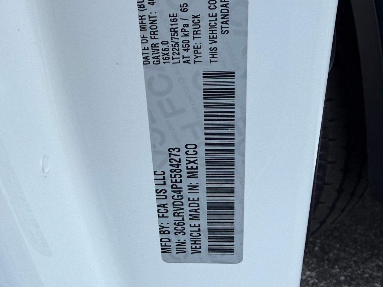 Ram ProMaster Cargo Van Vehicle Full-screen Gallery Image 19