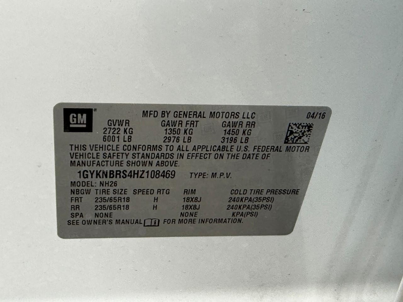 Cadillac XT5 Vehicle Full-screen Gallery Image 26