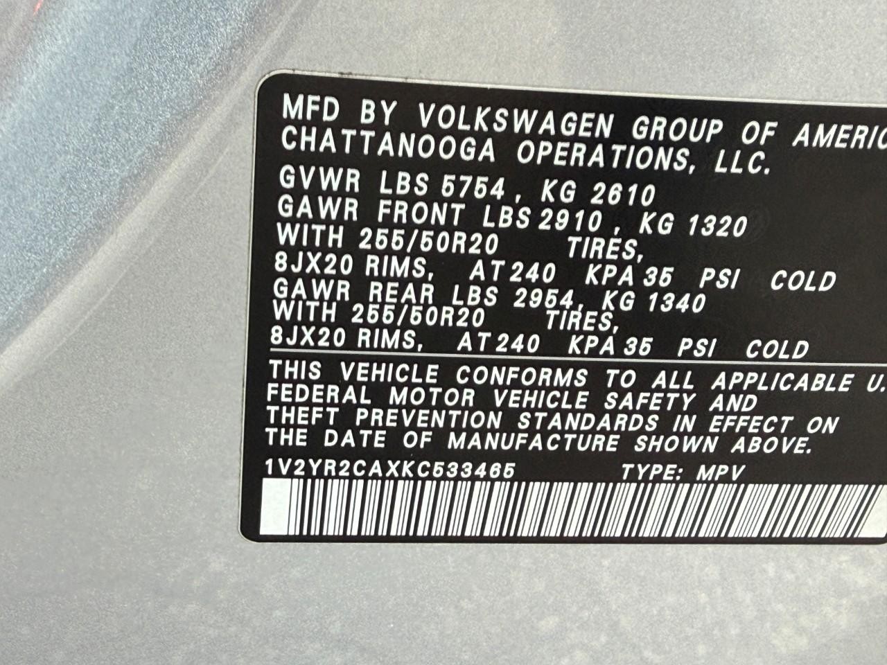 Volkswagen Atlas Vehicle Full-screen Gallery Image 26