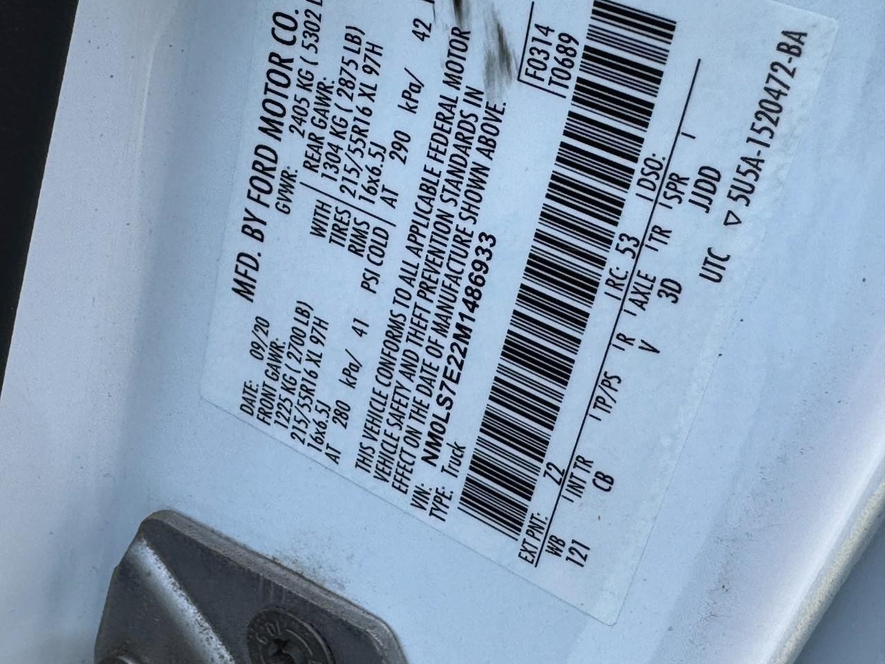 Ford Transit Connect Van Vehicle Full-screen Gallery Image 25