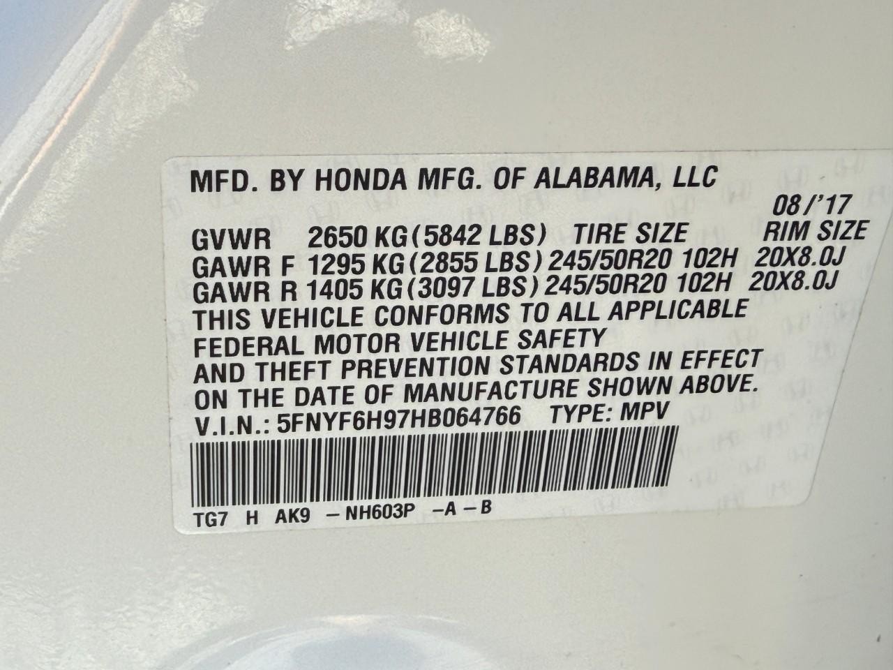 Honda Pilot Vehicle Full-screen Gallery Image 27