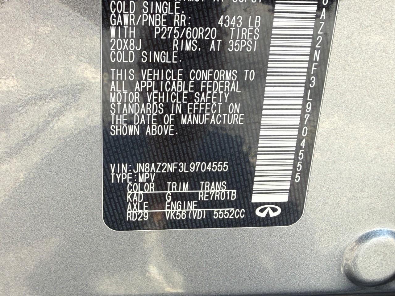 INFINITI QX80 Vehicle Full-screen Gallery Image 26