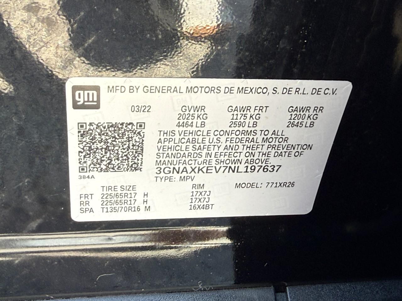 Chevrolet Equinox Vehicle Full-screen Gallery Image 23