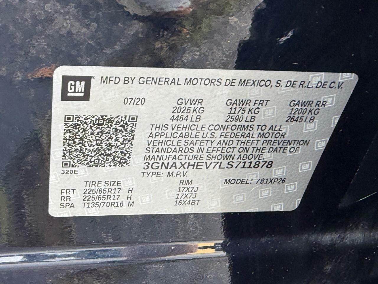 Chevrolet Equinox Vehicle Full-screen Gallery Image 20