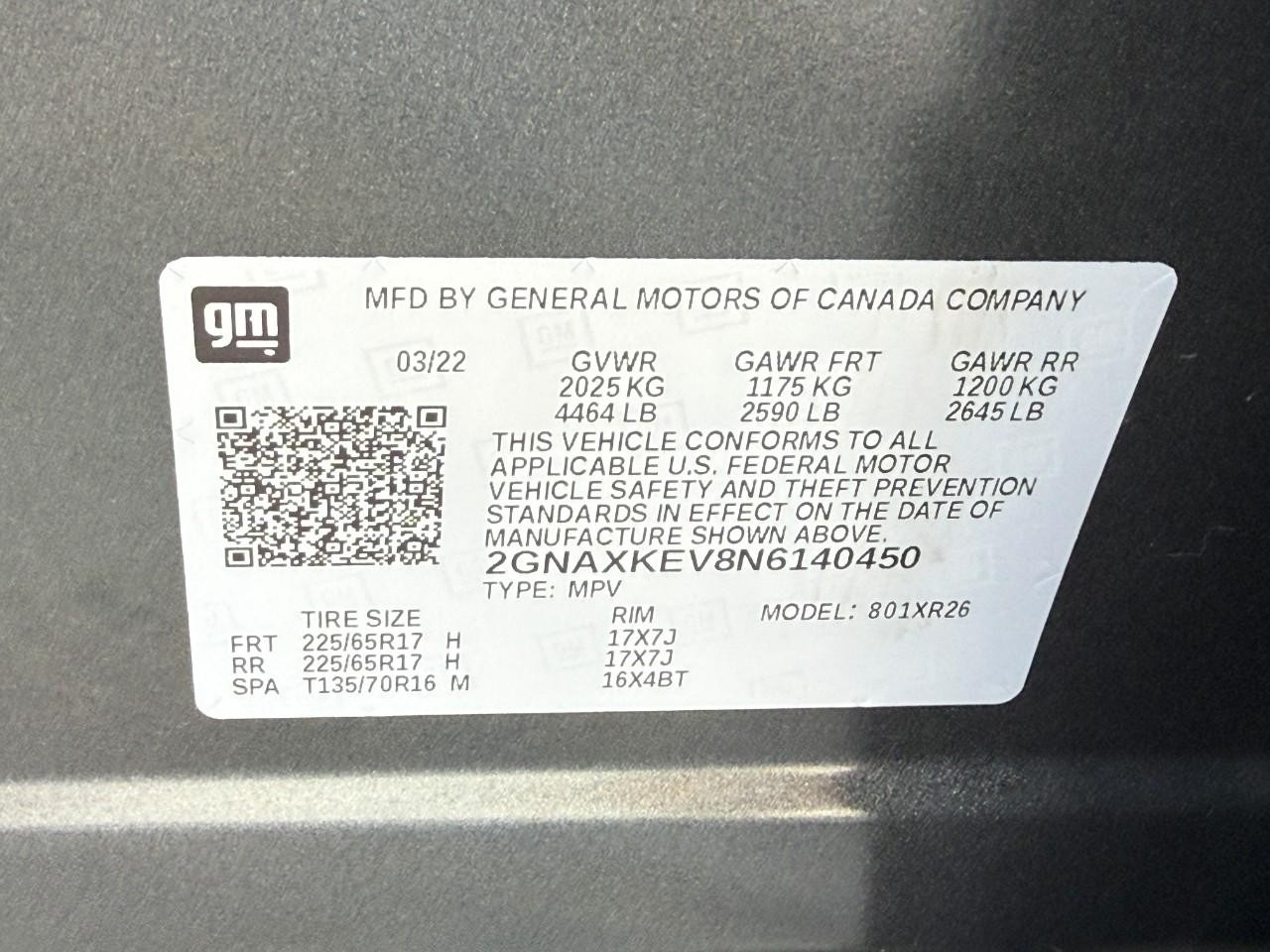Chevrolet Equinox Vehicle Full-screen Gallery Image 25