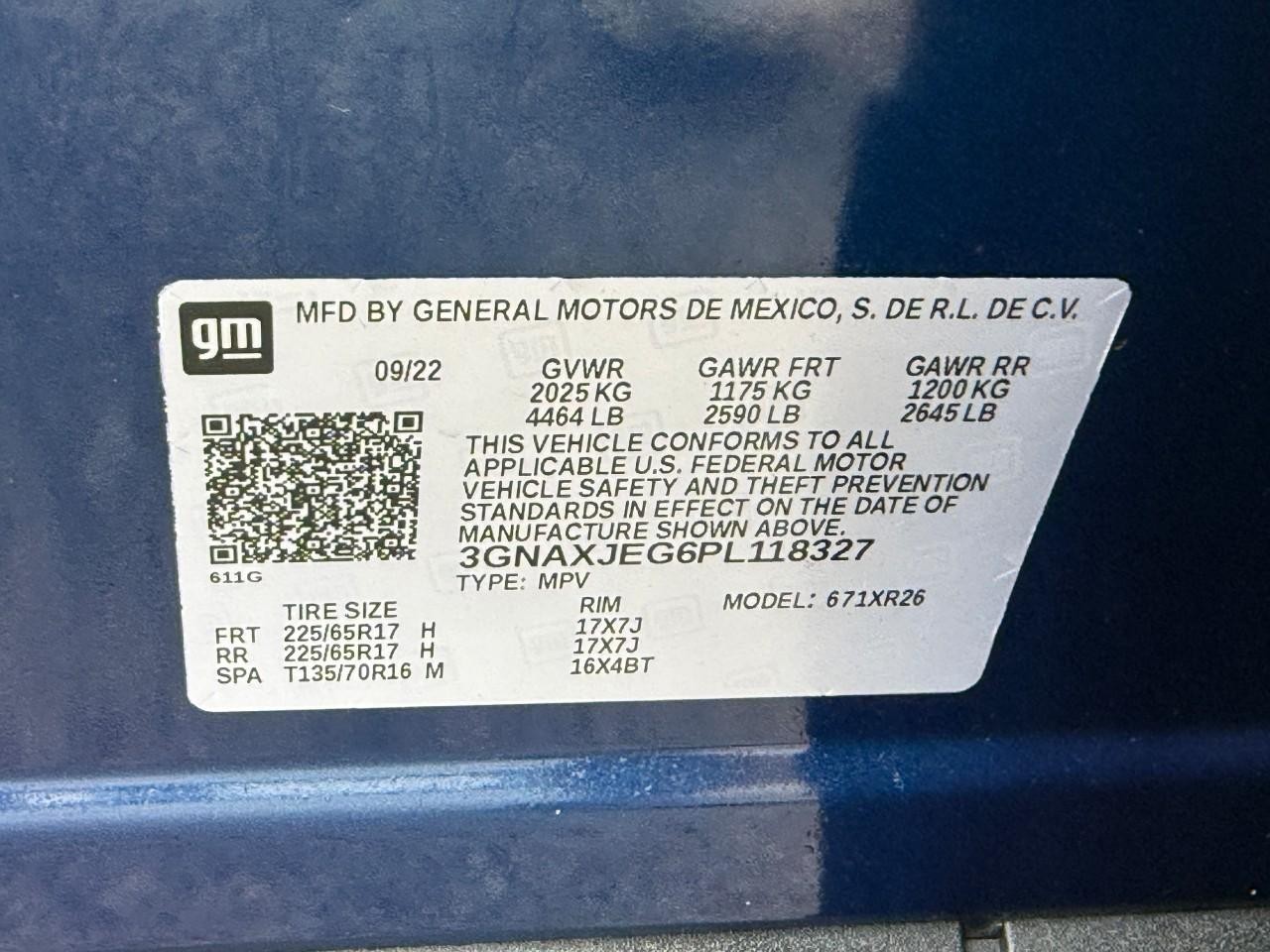 Chevrolet Equinox Vehicle Full-screen Gallery Image 22