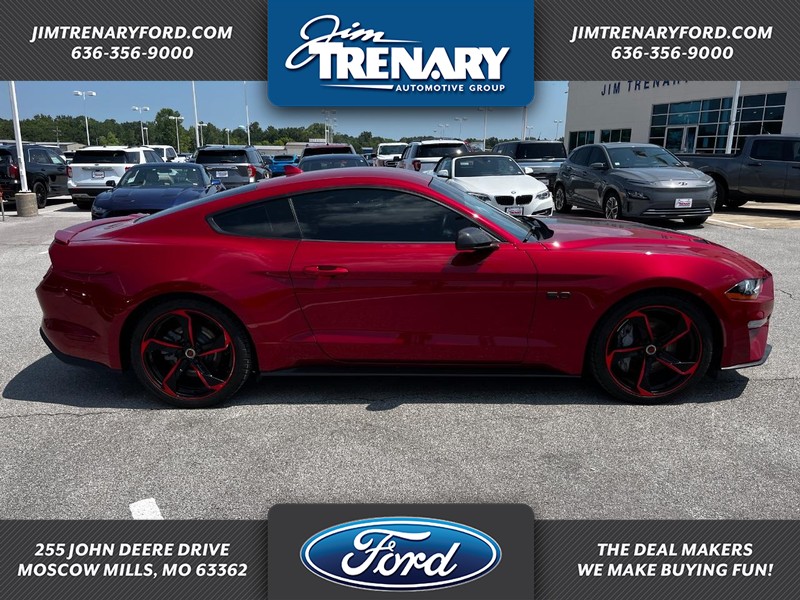 Used 2021 Ford Mustang GT with VIN 1FA6P8CF6M5153176 for sale in Moscow Mills, MO