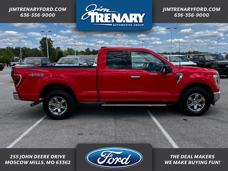 Used 2021 Ford F-150 XLT with VIN 1FTEX1EP3MKE22366 for sale in Moscow Mills, MO