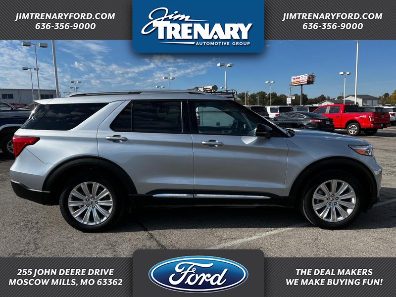 Used 2022 Ford Explorer Limited with VIN 1FMSK8FH3NGC42385 for sale in Moscow Mills, MO