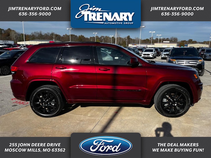 Used 2021 Jeep Grand Cherokee Laredo X with VIN 1C4RJFAG0MC567896 for sale in Moscow Mills, MO