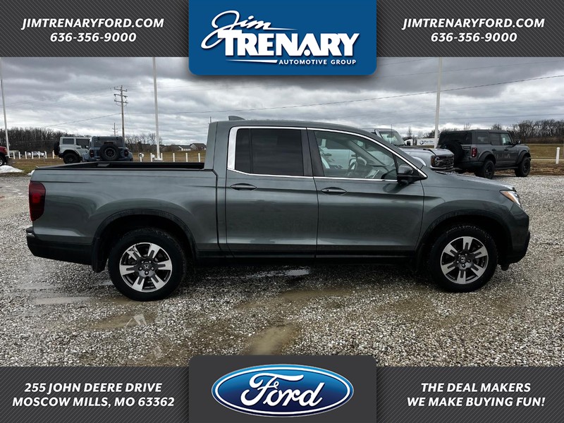 Used 2017 Honda Ridgeline RTL-T with VIN 5FPYK3F60HB014138 for sale in Moscow Mills, MO