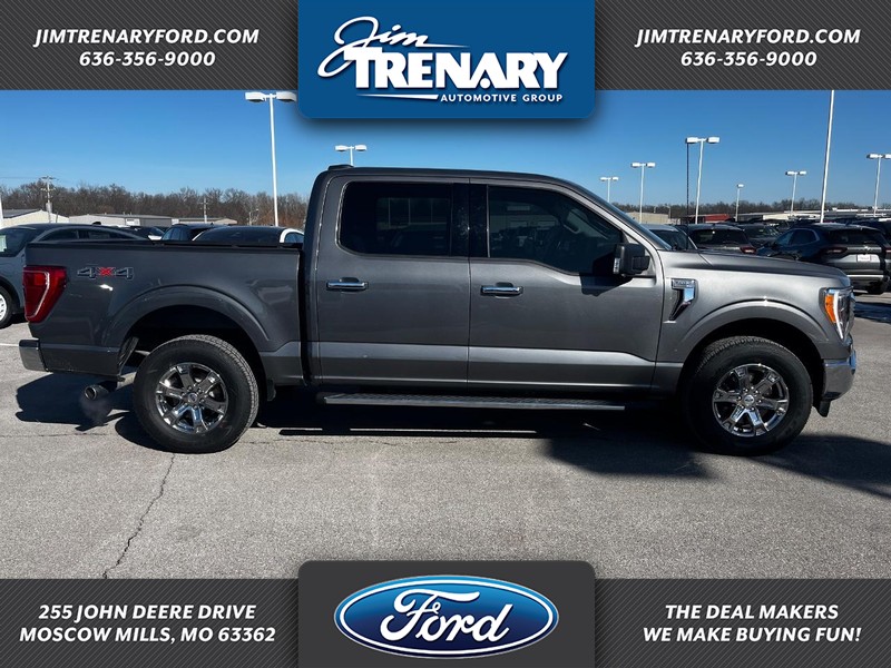 Used 2021 Ford F-150 XLT with VIN 1FTFW1E86MKE92704 for sale in Moscow Mills, MO