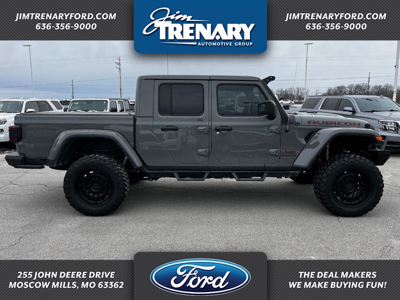 Used 2021 Jeep Gladiator Rubicon with VIN 1C6JJTBG1ML581954 for sale in Moscow Mills, MO