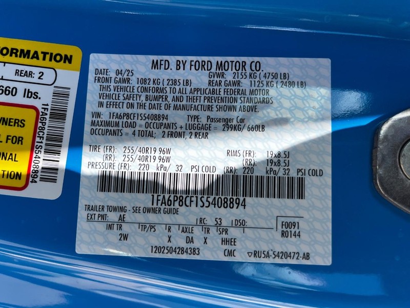 Ford Mustang Vehicle Image 14