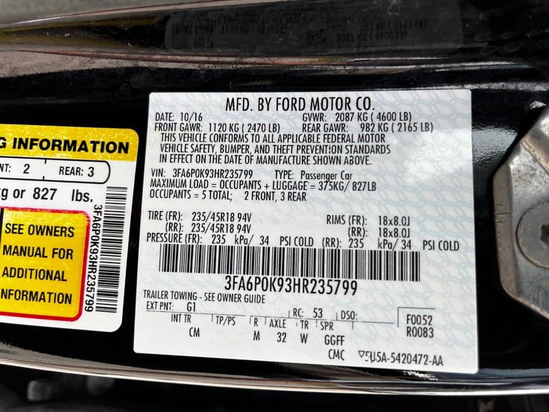 Ford Fusion Vehicle Image 22