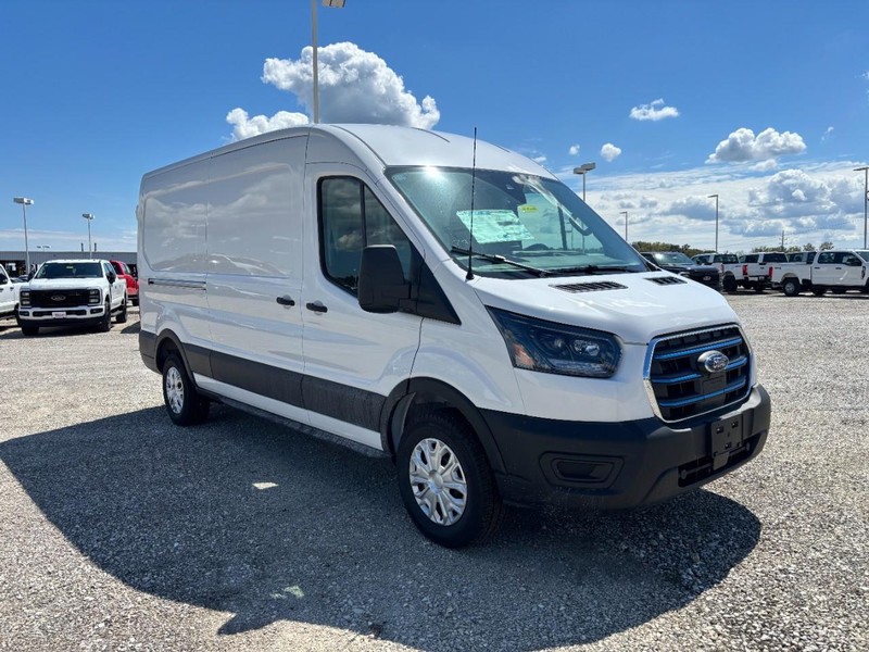 Ford E-Transit Cargo Van Vehicle Image 02
