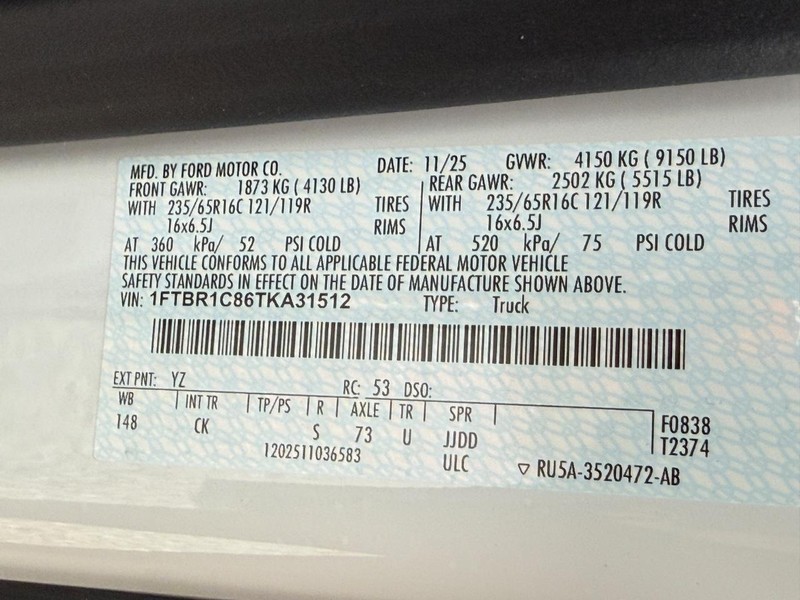 Ford Transit Cargo Van Vehicle Image 20