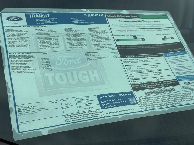 Ford Transit Cargo Van Vehicle Full-screen Gallery Image 19