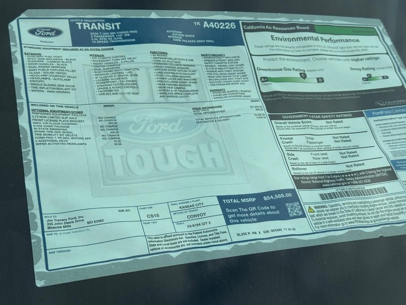 Ford Transit Cargo Van Vehicle Full-screen Gallery Image 19