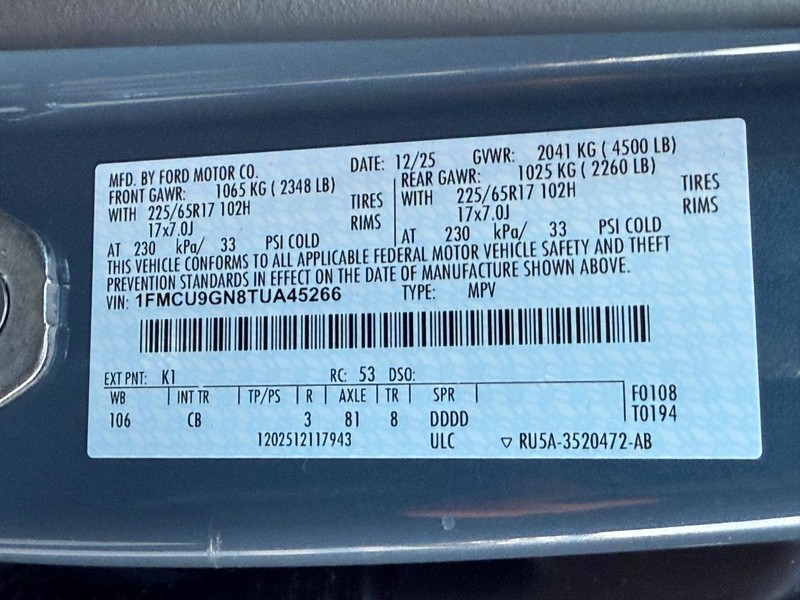 Ford Escape Vehicle Image 19