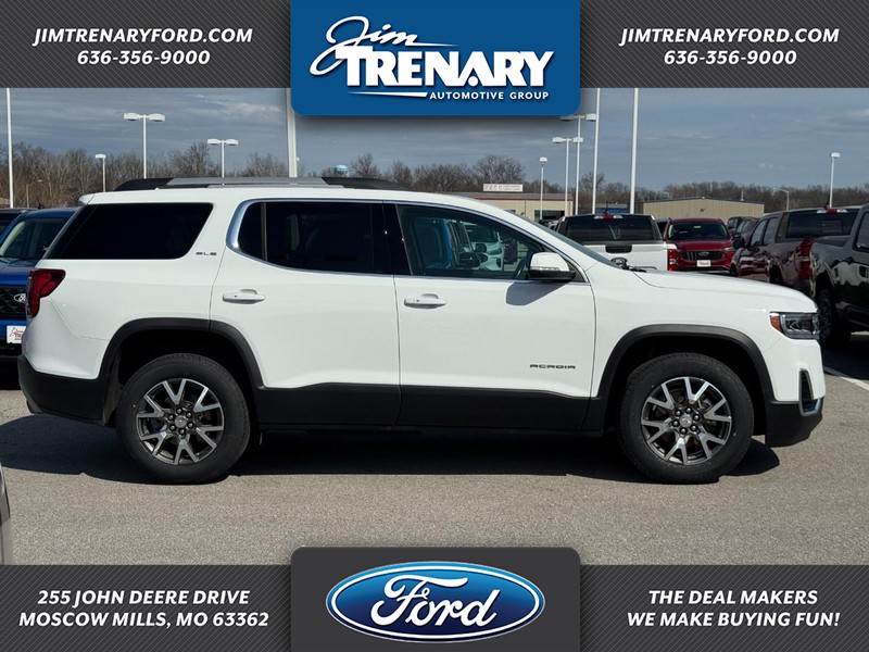 Used 2020 GMC Acadia SLE with VIN 1GKKNKLA5LZ144996 for sale in Moscow Mills, MO