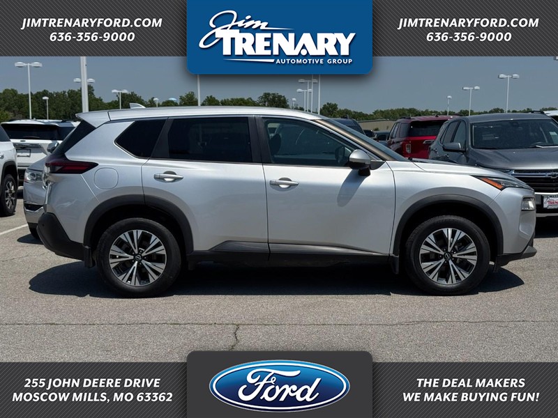 Used 2022 Nissan Rogue SV with VIN 5N1BT3BBXNC676067 for sale in Moscow Mills, MO