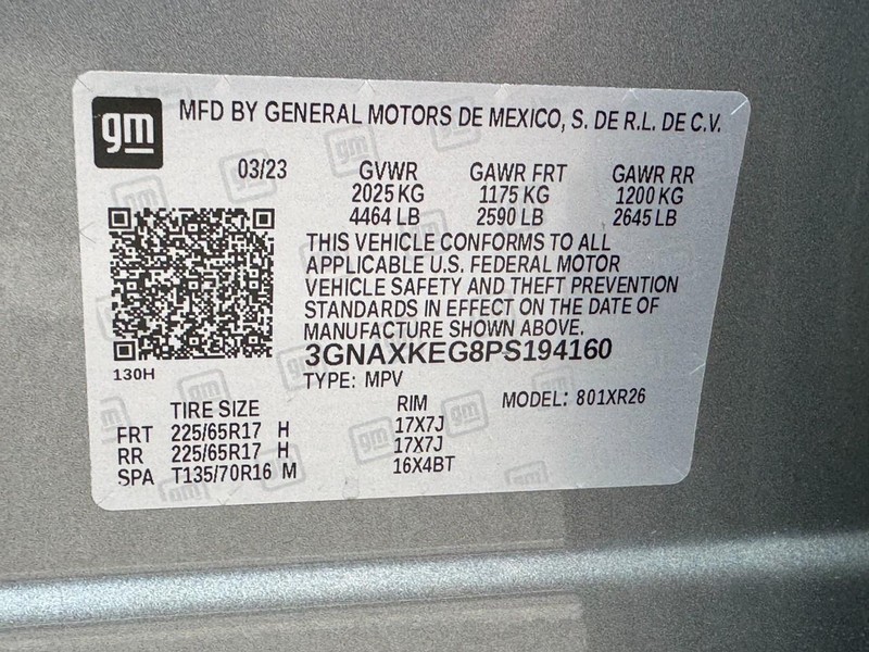 Chevrolet Equinox Vehicle Full-screen Gallery Image 25