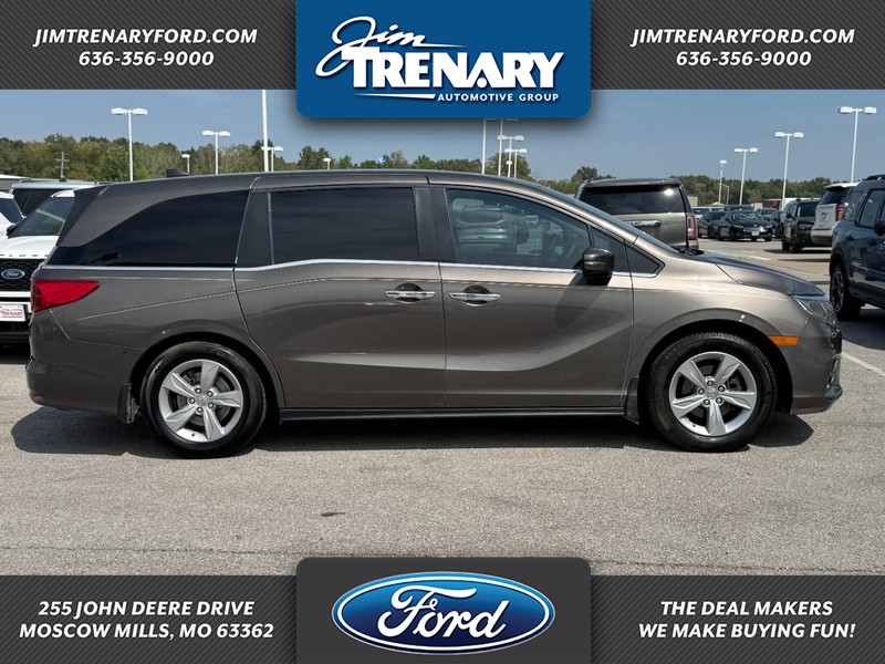 Used 2019 Honda Odyssey EX-L with VIN 5FNRL6H78KB047526 for sale in Moscow Mills, MO