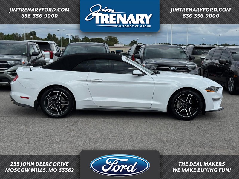 Used 2019 Ford Mustang EcoBoost Premium with VIN 1FATP8UH3K5148890 for sale in Moscow Mills, MO