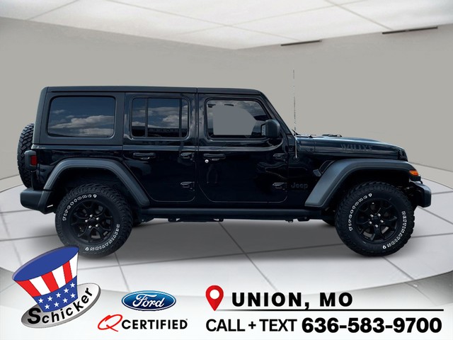 2022 Jeep Wrangler Unlimited Willys at Schicker Ford Union in Union MO