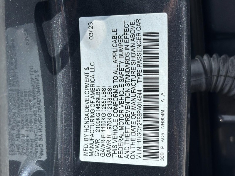 Honda Accord Hybrid Vehicle Full-screen Gallery Image 26