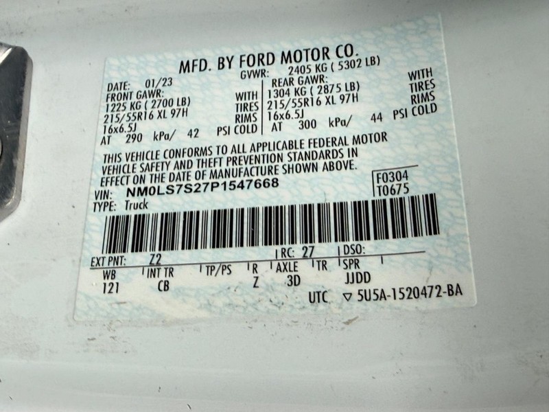 Ford Transit Connect Van Vehicle Full-screen Gallery Image 25