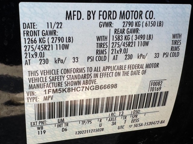 2022 Ford Explorer Platinum - Photo 24