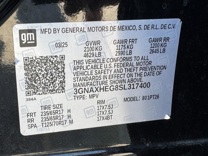 Chevrolet Equinox Vehicle Full-screen Gallery Image 24