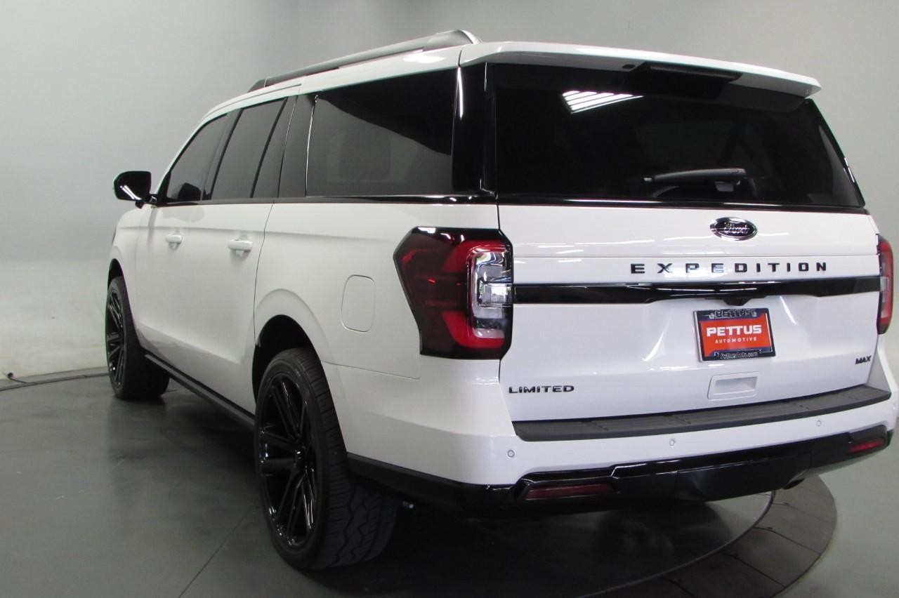2024 Star White Metallic Tri-Coat Ford Expedition Max Limited 4X4 SUV