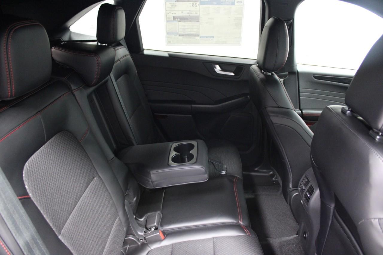 2024 Star White Metallic Tri-Coat Ford Escape ST-Line Select AWD SUV
