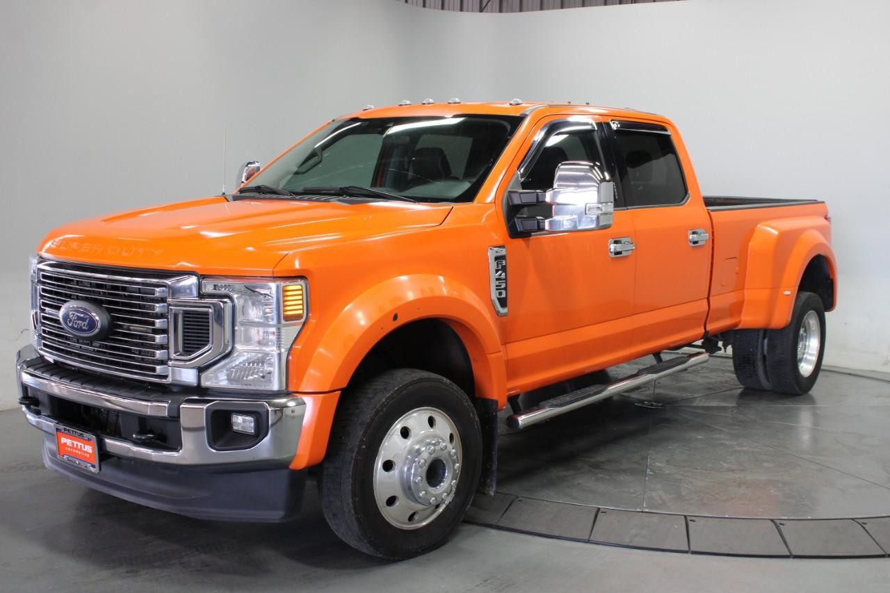 2021 RED Ford Super Duty F-450 DRW 4WD Crew Cab 8' Box 4X4 Truck