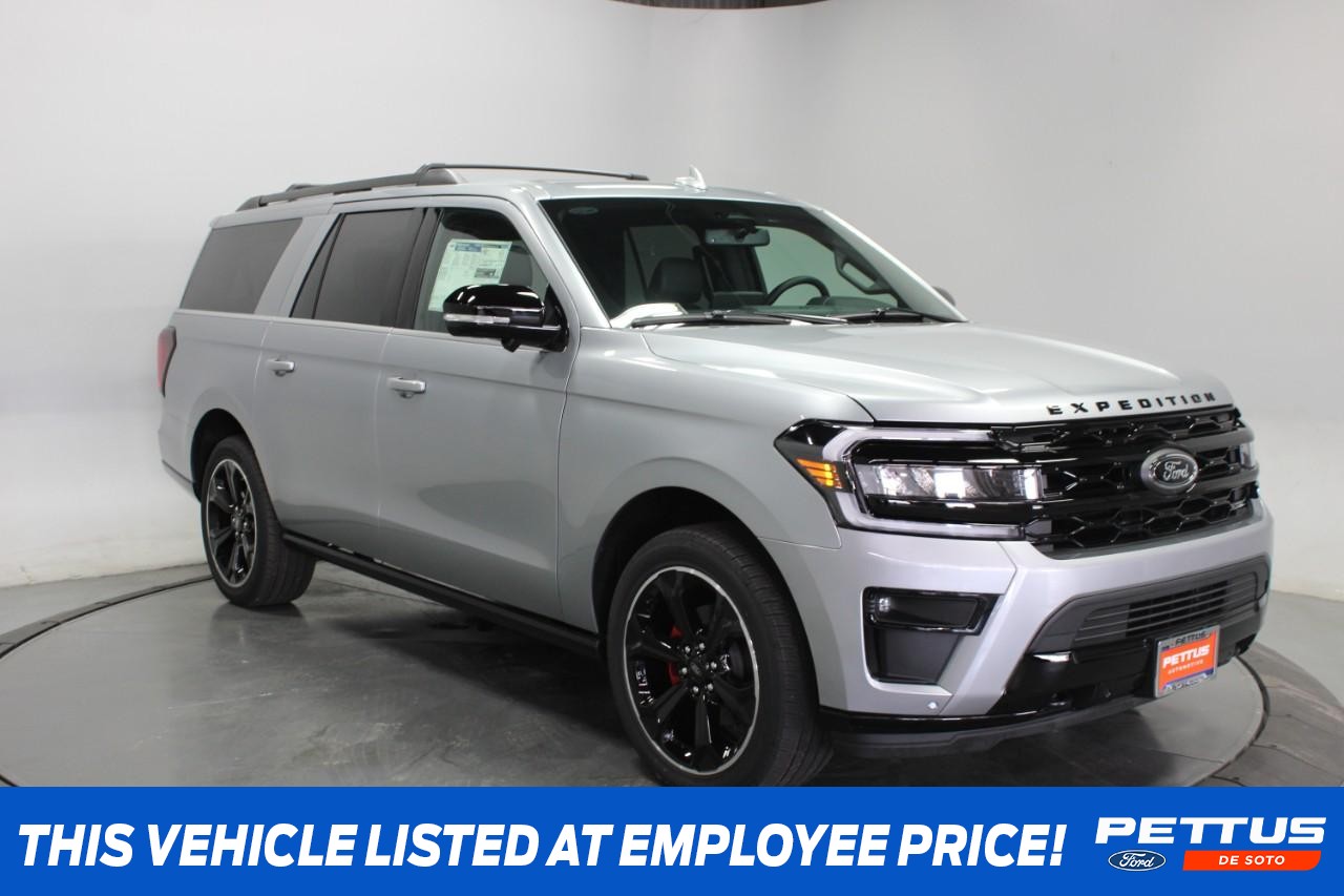 2024 Iconic Silver Metallic Ford Expedition Max Limited SUV