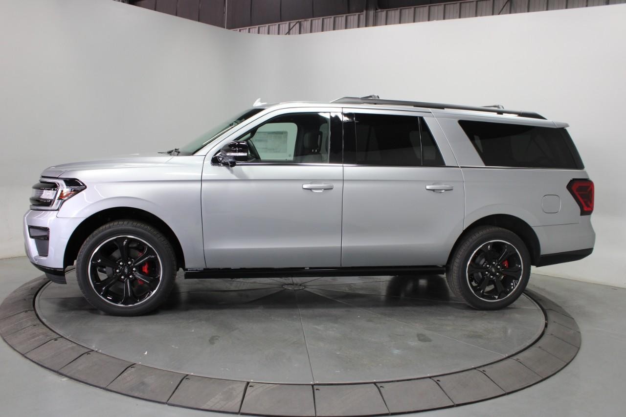 2024 Iconic Silver Metallic Ford Expedition Max Limited 4X4 SUV