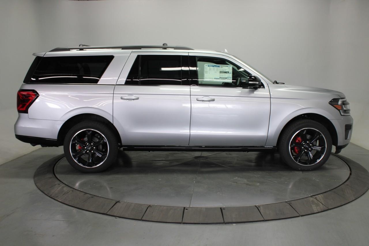2024 Iconic Silver Metallic Ford Expedition Max Limited 4X4 SUV