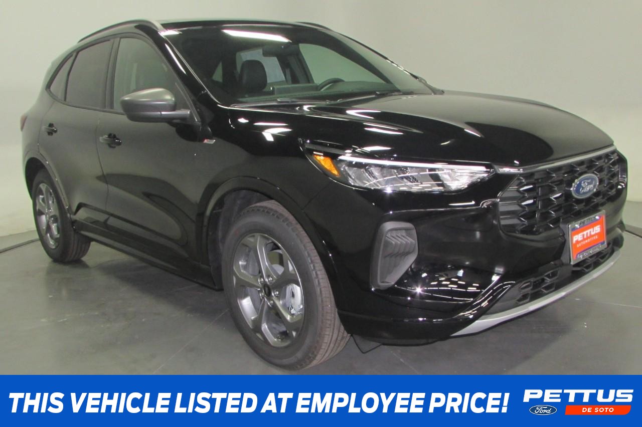 2024 Agate Black Metallic Ford Escape ST-Line SUV