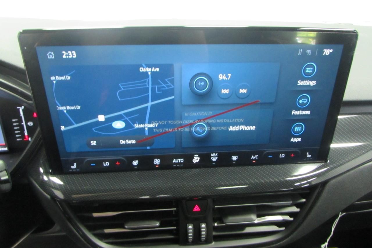 2024 Agate Black Metallic Ford Escape ST-Line FWD SUV