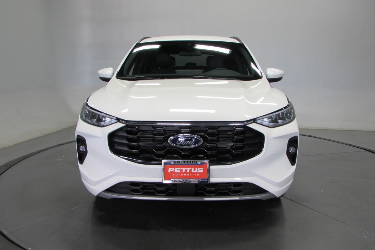 2024 Star White Metallic Tri-Coat Ford Escape ST-Line Select AWD SUV