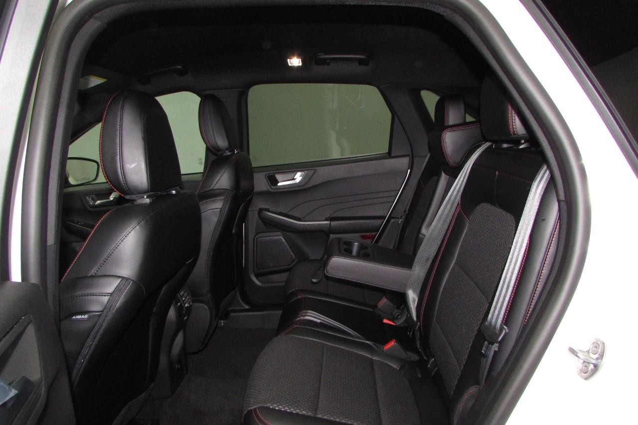 2024 Star White Metallic Tri-Coat Ford Escape ST-Line Select AWD SUV